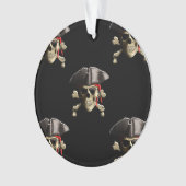 Pirate Skull en Pet Ornament (voorkant)