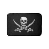 Pirate Skull en Sword Crossbones Badmat (Voorkant)