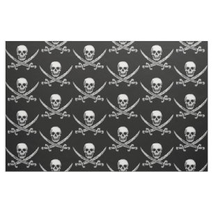 Pirate Skull en Sword Crossbones (TLAPD) Stof