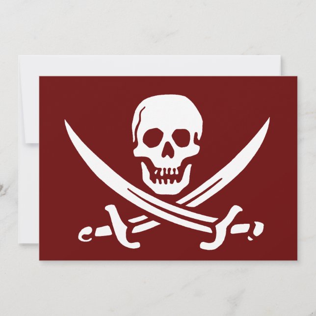 Pirate Skull en Swords, Jolly Roger (Voorkant)