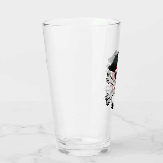Pirate Skull Glas (Rechts)