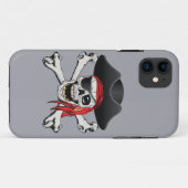 Pirate Skull iPhone / iPad case (Achterkant (horizontaal))