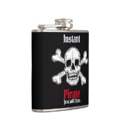 Pirate Skull-kolf Heupfles (Rechts)