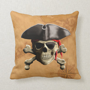 Pirate Skull Kussen