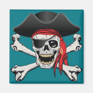 Pirate Skull Magneet