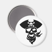 Pirate Skull Magneet (Voorkant / Achterkant)