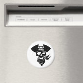 Pirate Skull Magneet (Insitu (Vaatwasser))