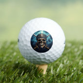 Pirate Skull met Zwaarden Golfballen (Insitu Shirt)