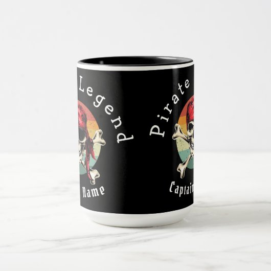 Pirate SKULL Mug (Centre)