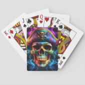 Pirate Skull Pokerkaarten (Achterkant)