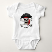 Pirate Skull Romper (Voorkant)