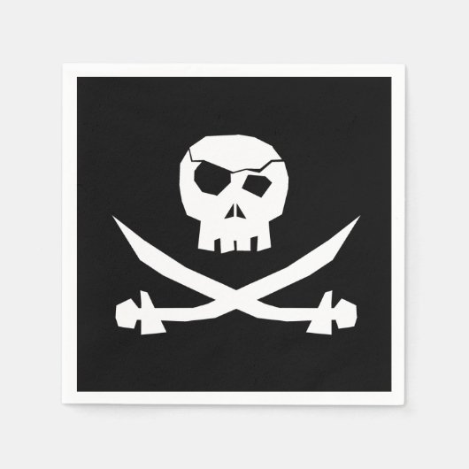 Pirate Skull Servetten (Voorkant)