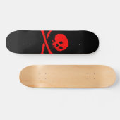 Pirate Skull Skateboard (Horizontaal)