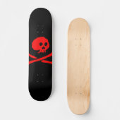 Pirate Skull Skateboard (Voorkant)