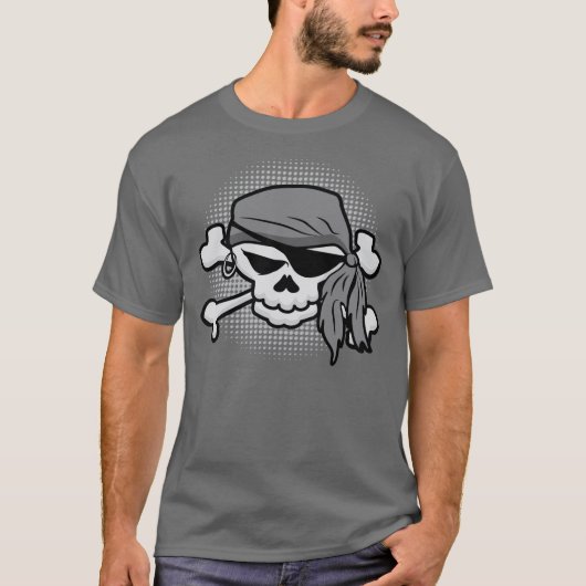 Pirate Skull T-shirt (Voorkant)