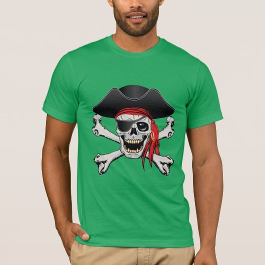 Pirate Skull T-shirt (Voorkant)