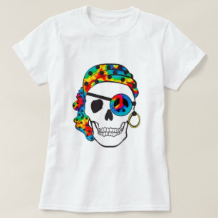 Pirate Skull Tie Dye T-shirt