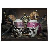 Pirate Skuls grand sac cadeau (Devant)