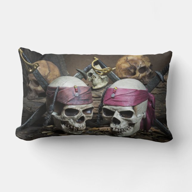 Pirate Skuls lancer oreiller (Recto)