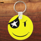 Pirate Smile Face Sleutelhanger (Voorkant)