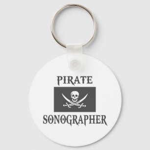 Pirate Sonographer Sleutelhanger
