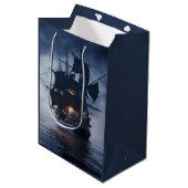 Pirate Spaans Galjoen Schip Medium Cadeauzakje (Voorkant Gekanteld)