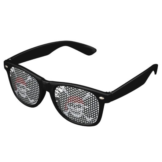 Pirate Specs Retro Zonnebril (Gekanteld)