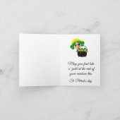 pirate st patrick ' dag kaart (Binnen)