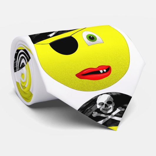 Pirate-Stropdas Stropdas (Opgerold)