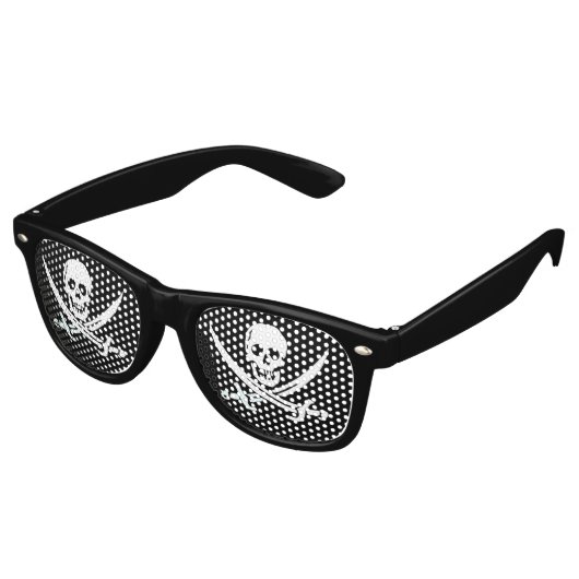 Pirate Sunbril Retro Zonnebril (Gekanteld)