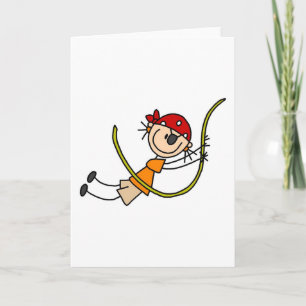 Pirate Swinging Card Kaart