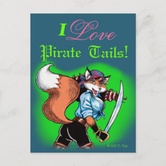 Pirate Tails Briefkaart