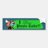 Pirate Tails Bumpersticker (Voorkant)