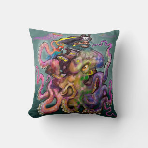 Pirate Tentacles Jeter Oreiller