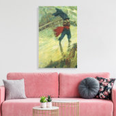  Pirate, The Flying Dutchman van Howard Pyle Canvas Afdruk (Insitu (Woonkamer))