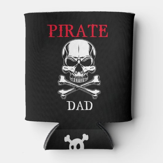 Pirate thema Partij Volwassen Schedel. DAD Ship Sk Blikjeskoeler (Voorkant)