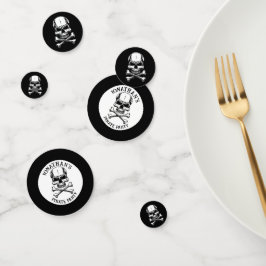 Pirate thema Partij Volwassen Schepen Schedel Confetti