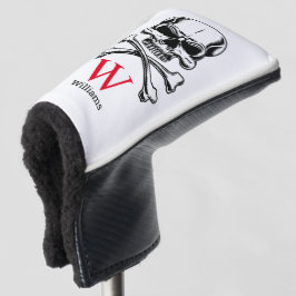 Pirate thema Partij Volwassen schepen Schedel Mono Golfheadcover