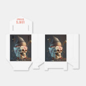 Pirate thema taart verjaardag bedankdoosjes (Uitgevouwen)