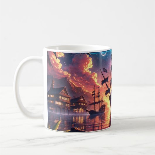 Pirate Theme Mug (Gauche)