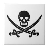 Pirate Tile Tegeltje (Voorkant)