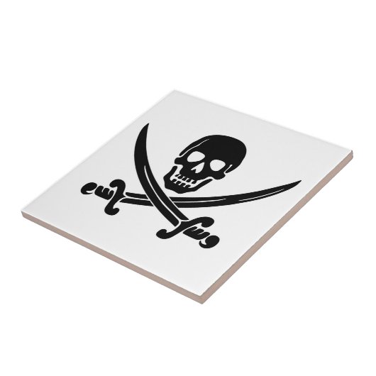 Pirate Tile Tegeltje (Zijkant)