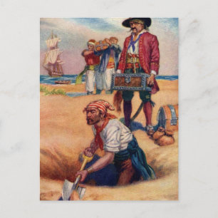 Pirate Treasure Briefkaart