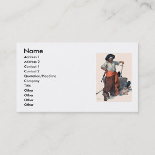 Pirate Treasure Carte de visite