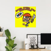Pirate Treasure Poster (Thuiskantoor)