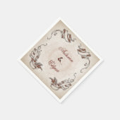 Pirate Treasure Wedding Servet (Hoek)