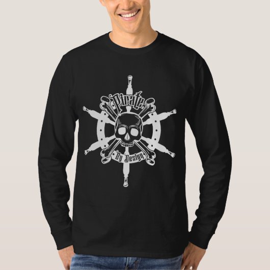 Pirate Tshirt met lange mouwen (Voorkant)