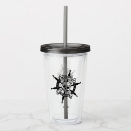 Pirate Tumbler Acryl Acryl Drinkbeker