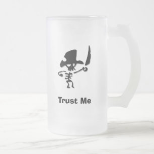 Pirate Vertrouw me Matglas Bierpul