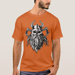 Pirate Viking crâne Classique TShirt